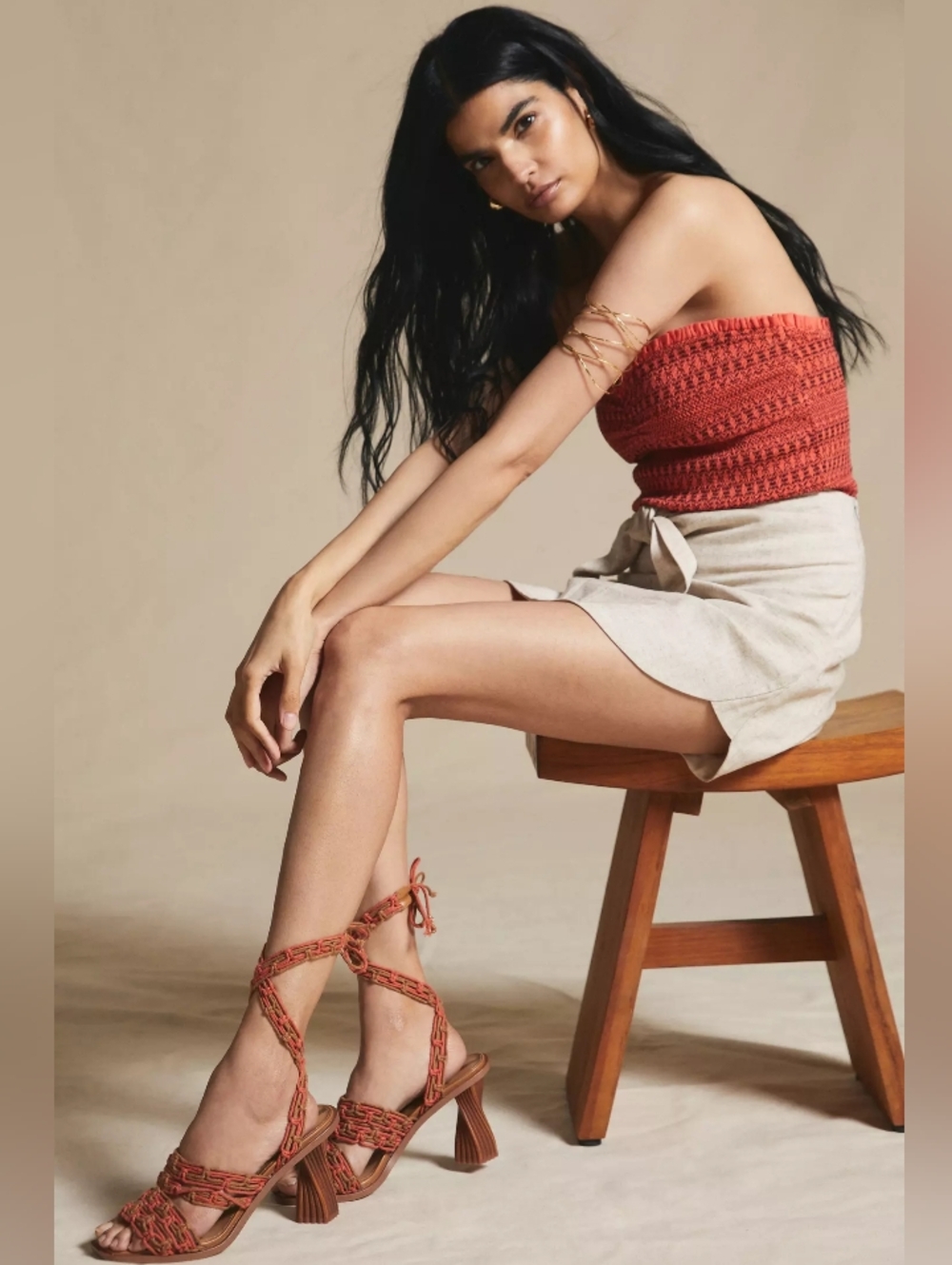 Sam Edelman, The Harleigh Macrame' Sandals - Picture 2 of 4